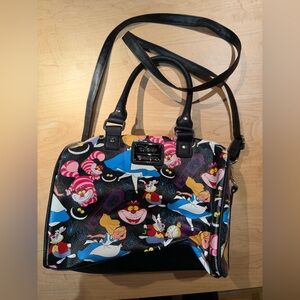 Disney Loungefly Alice in Wonderland Cheshire Cat Purse